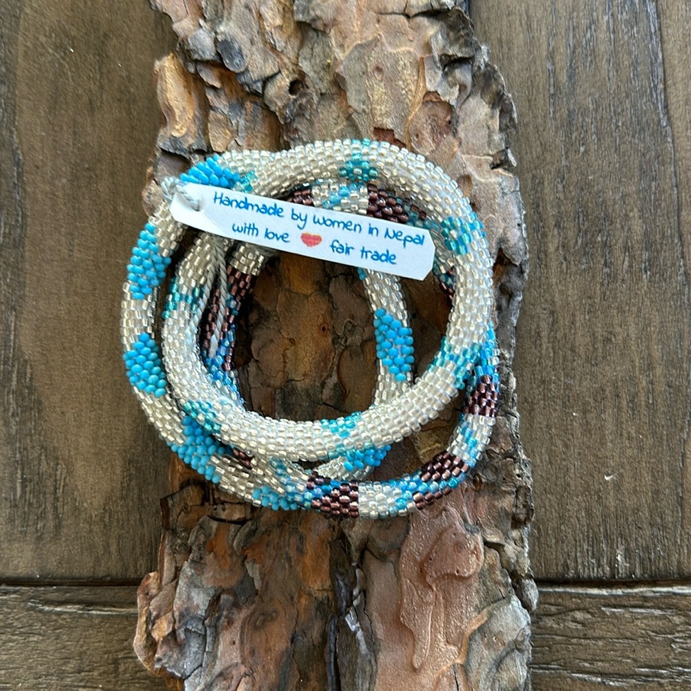 Roll on bracelets from Nepal